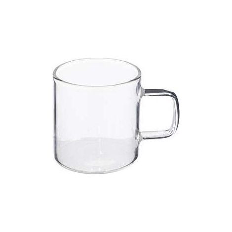 Lot de 6 tasses espresso en verre "Mia" - Transparent - 10 cl - Livraison gratuite