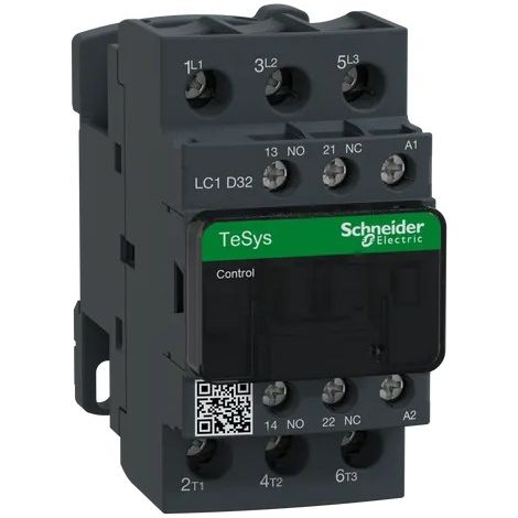 Contacteur TeSys LC1D 3P AC3 440V 32 A bobine 48 V CA - LC1D32E7 (1/4)