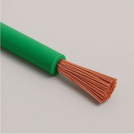Cavo Filo Unipolare in Silicone FG4 sezione 0,50 mmq Verde
