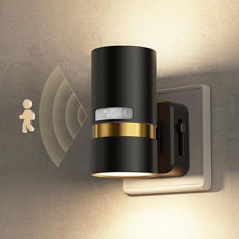 LED Night Light with Motion Sensor, Dimmable, 1 Piece (1/5)