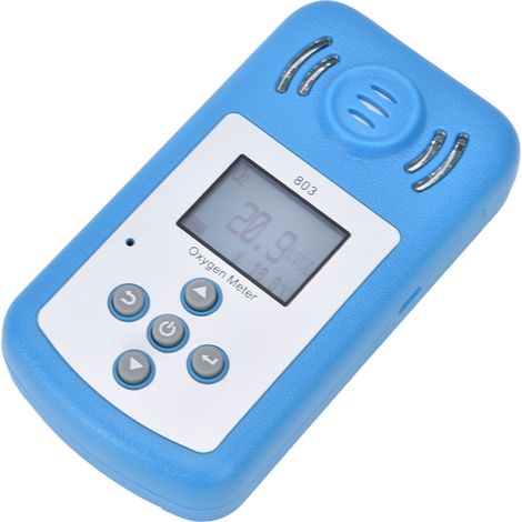 Détecteur portable de teneur en oxygène, testeur d'O2, analyseur de concentration de gaz haute précision pour l'industrie (1/5)
