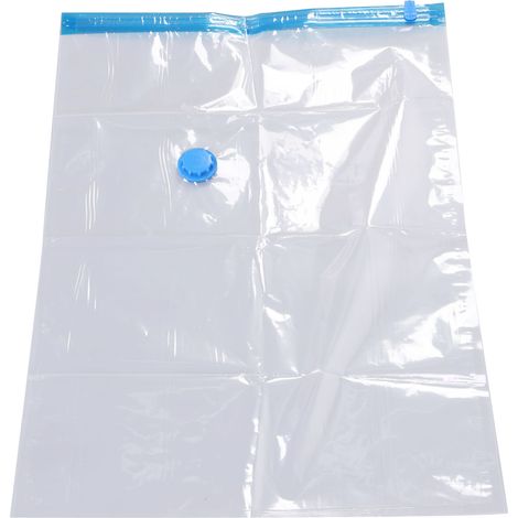 Sac de rangement pratique compressé sous vide, organisateur de couettes pour vêtements, gain d'espace (5070cm) (1/5)