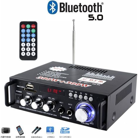 Amplificateur audio Bluetooth HiFi Mini stéréo 40 W RMS