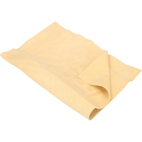 KOTARBAU Peau de chamois universelle 35 x 20 cm en cuir naturel (1/5)