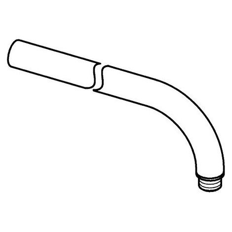 Hansa Brausearm ohne Kopfbrause 59913872 G1/2 x G1/2 Chrom