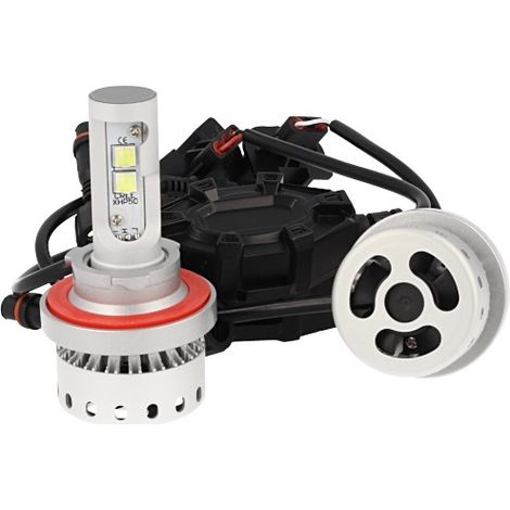 Kit Full Led Canbus H13 40/40W 5000 Lumens Con Ventilatore 12V 24V 4 Cree XHP 50 (1/3)