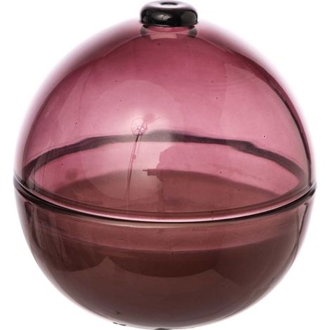 ARPIMEX  Candela Boules di Natale D 7 cm H 7 Cm Vetro Rosa