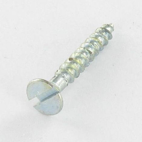 VBA Vis bois agglo Tête fraisée Fendue 3X20 Acier zingué microvis-1 pièce