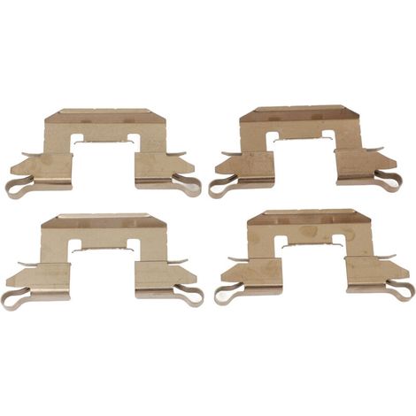 4pcs Kit D'adaptation à Ressort de L'étalonnage à étaux à étaux de pavé de Frein pour MK7 08-17 Disc Brake Salper (1/5)