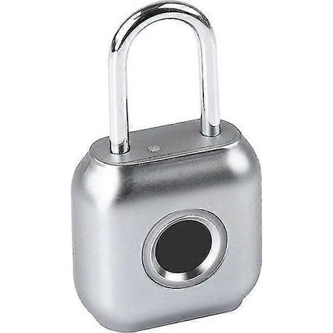 Intelligentes Fingerabdruck-Vorhängeschloss mit USB-aufladbarem Sicherheitsschloss und wasserdichtem Schlüsselschloss (1/5)