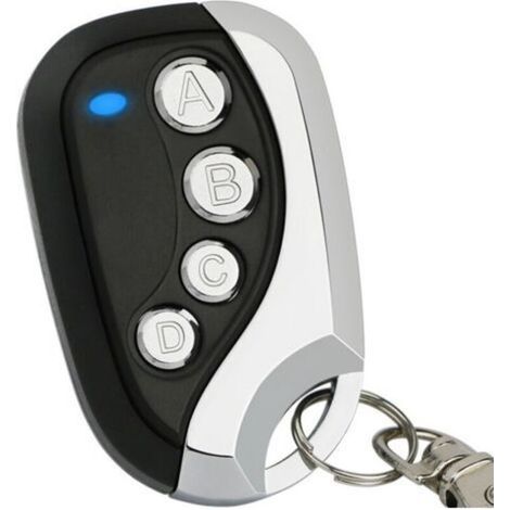 2Pcs Télécommande Universelle Copieuse Remote, Alarme et Lumière en Une Seule Télécommande - Signal 433 Mhz (1/4)