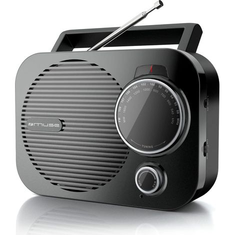 Muse M-050 R Personal Analog Radio Schwarz