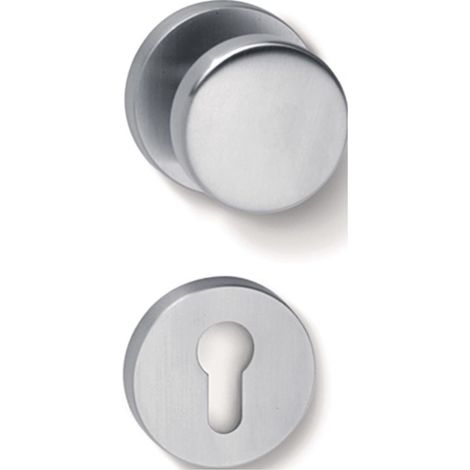 Maniglia per porta 162XAH13.237 acciaio inox XA per spessore porta 38,1 - 48,0 mm PZ tonda DIN sinistra / destra HEWI (1/4)