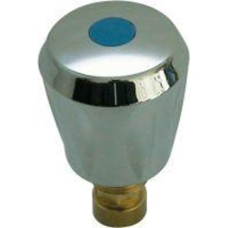 Tete robinet sanitaire rouge 3/8" (1/2)
