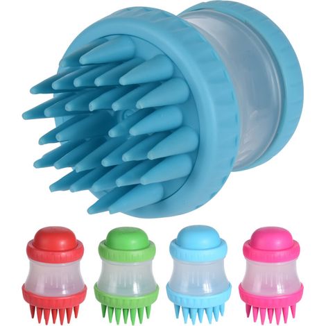 CEPILLO DISPENSADOR LAVAR MASCOTAS BLISTER (1/2)