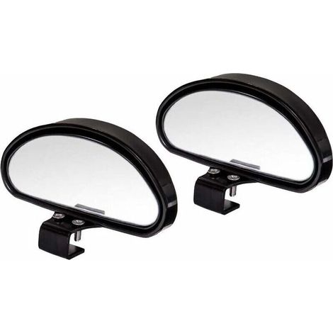 Rétroviseur de Voiture, Retroviseur Conduite Accompagnée Retroviseur Angle Mort Miroir D'angle Mort RéTroviseur Conduite Accompagnée pour Tous Les Voitures- Miroir Convexe Angle réglable(2Pcs) (1/5)