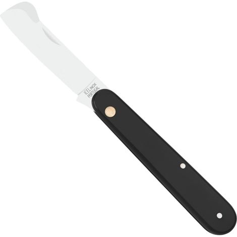 Icel coltello professionale da innesto acciaio inox nero 11 cm