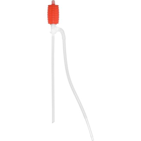 Tuyau de siphon en plastique pour transfert de liquides (essence, huile, eau) pour voiture et moto. (1/5)