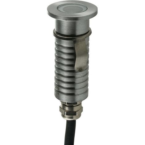 SEGNAPASSO CALPESTABILE INCASSO LED DC12-24V NIKEL 3W 420LM 4000K IP67 3 2X7 5CM (1/3)