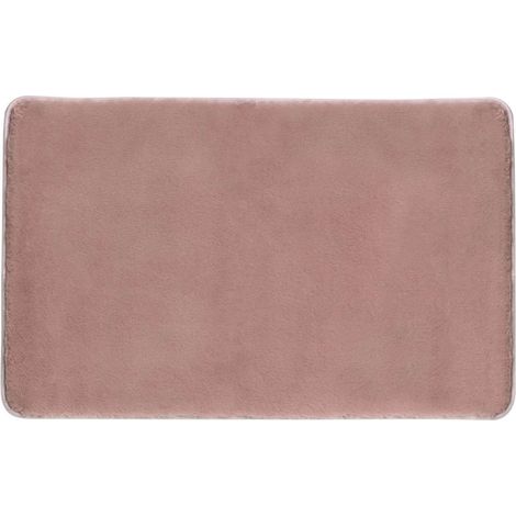 Sapho Accessori bagno Gedy - Tappeto da bagno 50x80 cm, con antiscivolo, rosa 96FY508010