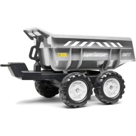Remorque basculante tout terrain 4 roues – Adaptable tracteurs 3-7 ans – 100% made in France – Falk