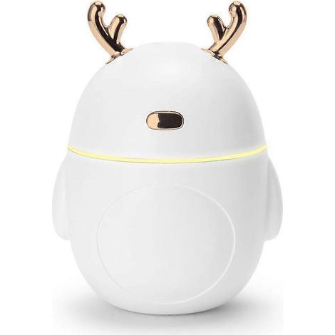 Mini humidificateurs, petit humidificateur pour chambre, maison, voyage, bureau et plantes - Blanc (1/5)