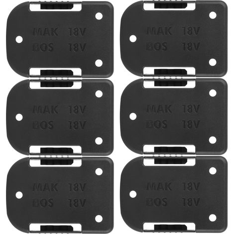 Support de base adaptateur de connecteur d'alimentation pour batterie Bosch 18V (lot de 6)