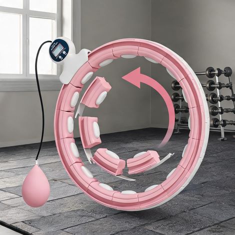 Cerceau de hula hoop ajustable avec picots de massage diamètre (1/5)
