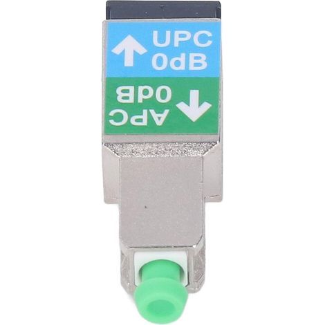 1 Adaptateur Fibre Optique SC/UPC Hybride Mâle Femelle Céramique Métal Pour Réseau Communication Catv (1/5)
