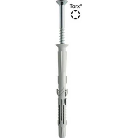 50 x ELEMATIC TASSELLO T88V PROLUNG 10X115 MM VITE TORX