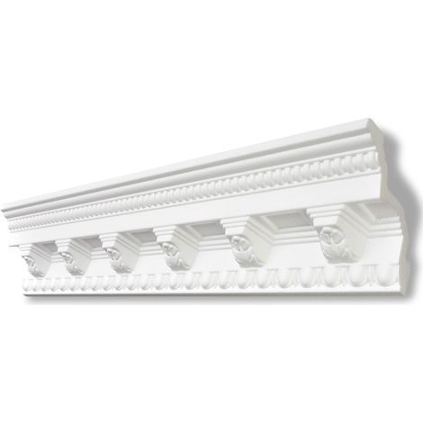 DECOSA Moulure G33 - polystyrène - blanc - 100 x 100 mm - long. 2 m - 10 pces (=20 m)