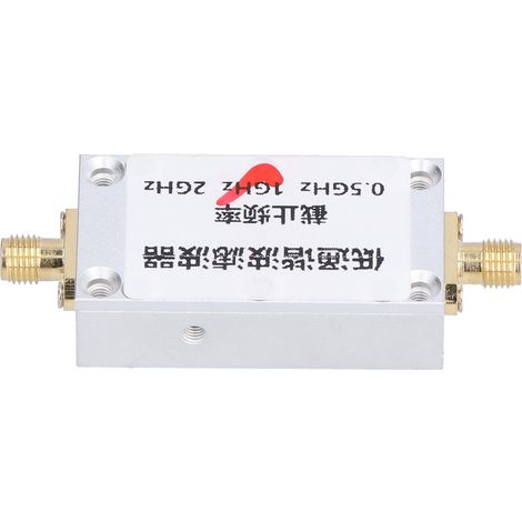 Filtre harmonique ADF4351, interface SMA, fréquence de coupure 1 GHz, boîtier en alliage d'aluminium usiné CNC, filtre RF passe-bas (1/5)