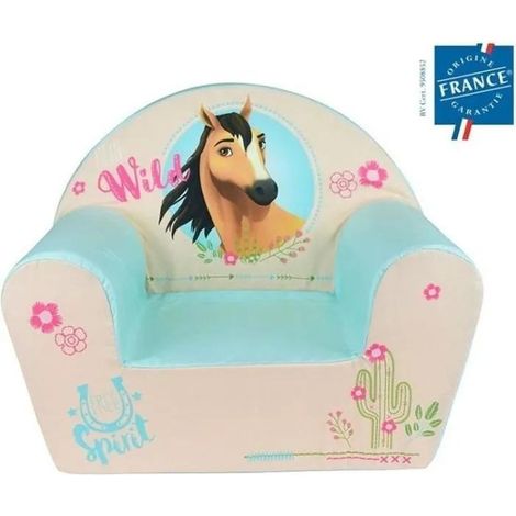 Poltrona fun house spirit beige blu schiuma leggera