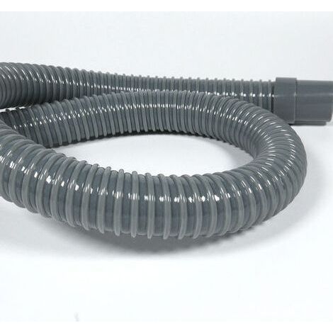 Tuyau souple d'évacuation flexible 90° – Diamètre 45 x 32 mm – Raccordement siphon – Plastique recyclé gris – Longueur 0,5 m (1/5)