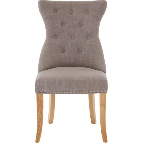 Interiors By Premier Luxurious Design Mink Linen Dining Chair, Durable Dining Chair For Dining Table, Comfortable Dining Chair (1/5)
