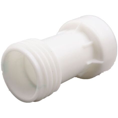 IBC Accessoire de réservoir, adaptateur IBC S60 x 6, rallonge entretoise, accessoire de conteneur IBC, filetage grossier droit S60 x 6 vers filetage grossier S60 x 6, avec joint en PVC-- (1/2)