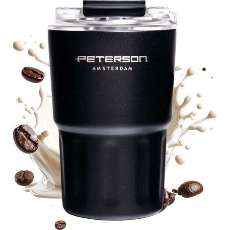 Taza térmica negra PTN KT-01-360-5219 (1/5)