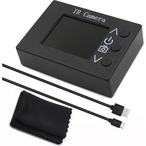 MLX90640 Tragbare digitale Wärmebildkamera: Temperaturmessgerät mit 1,8-Zoll-LCD-Bildschirm und Inspektionsfunktion.