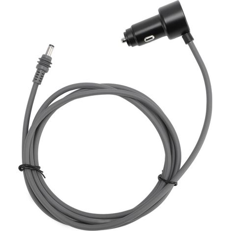 Cavo di alimentazione per auto CC da 1,98 m (6,5 piedi) da 12 V a 48 V, resistente all'acqua, Plug and Play, ricarica USB Type C, connettore accendisigari da 18 AWG per parabola satellitare. (1/4)