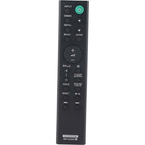 Enowelir Télécommande de haut-parleur de remplacement pour barre de son Sony HT-CT390 HT-RT3 SA-CT390 SA-WCT390 (1/4)