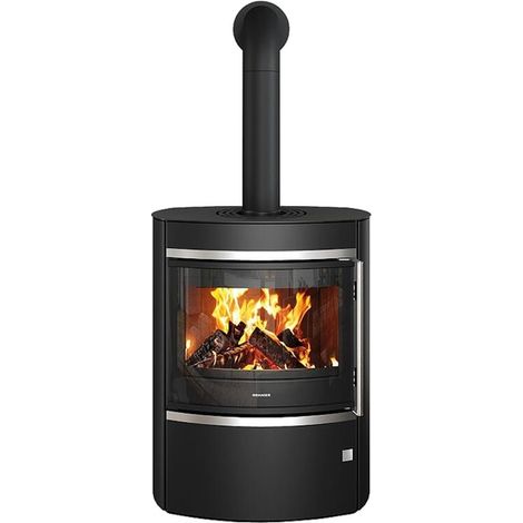 ORANIER Kaminofen Feras Stahl Schwarz