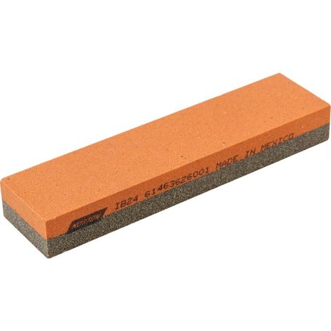 Norton Saint Gobain Combination India Oil Stone, 102X25X13MM (1/2)