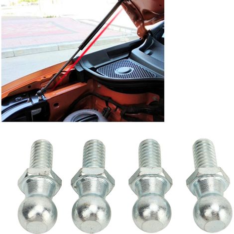 4 x 13 mm Kugelkopfschrauben für Kfz-Federbeine mit Schrauben, 5/16-18 Gewinde. (1/5)