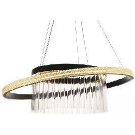 Parela - moderner LED-Kristallring-Kristallleuchter 60 cm