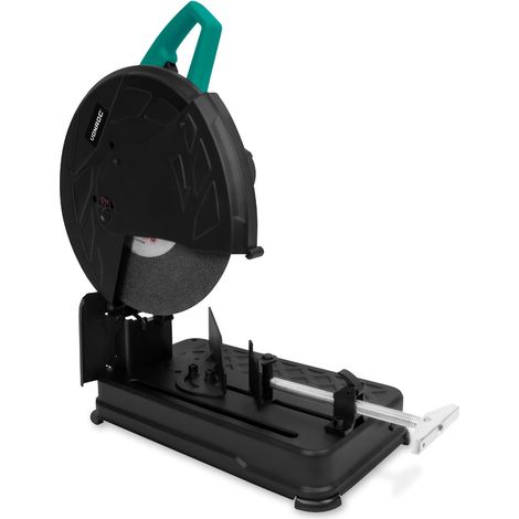 VONROC PRO Sierra tronzadora de metal 2300W - Ø355mm - 4300 rpm - incl. disco de corte - pinza de material ajustable - tecnología Soft Start