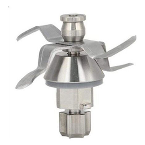 Couteau compatible pour Thermomix Bimby TM31 TM 31 Couteaux Mélangeur Base en Métal Résistant et Lame Tranchante en Acier Inoxydable (1/5)
