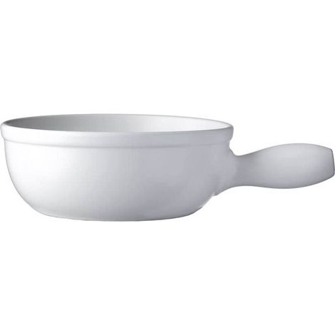 Spring Fonduta, Acciaio Inossidabile, Bianco