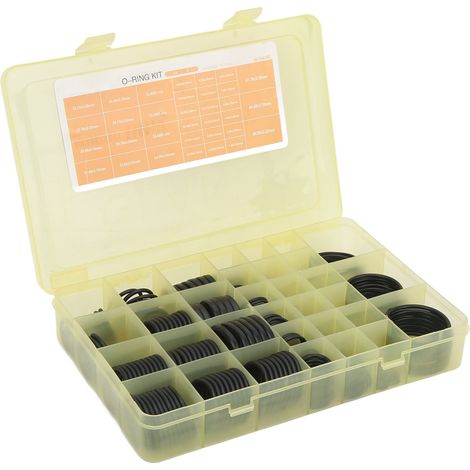 Kit de 396 joints toriques universels pour presse-étoupe 3702 AC, assortiment de joints toriques en caoutchouc pour pelle hydraulique Carter E (1/5)