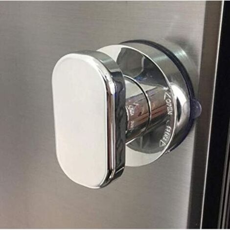 Puissante Ventouse Poignée de Porte en Verre Miroir, Réfrigérateur Tiroir Salle de Bain Ventouse Accoudoir Mural, Baignoire Poignée de Douche Cuisine Tiroir Bouton d'armoire Ventouse (1/5)