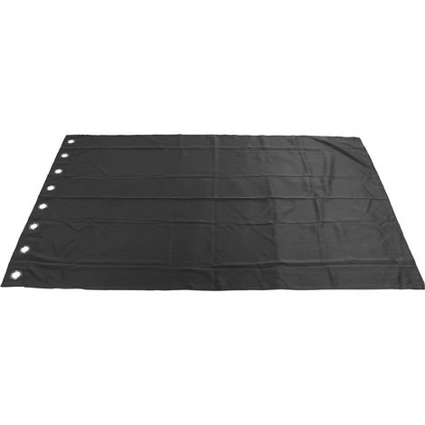 Rideaux occultants à œillets, sans perçage, isolants thermiques, pour chambre et salon, noirs, 132 x 213 cm / 52 x 83,9 pouces (1/5)